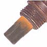 Oxygen sensor damaged by lead poisoning