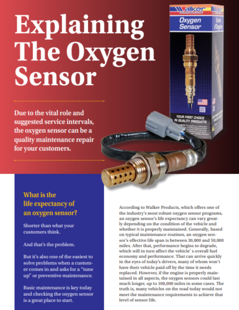 Automotive Oxygen Sensors (O2), Bung & Plug Kits Walker Products